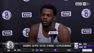 Day'Ron Sharpe on crashing boards vs. Jazz & Egor Dёmin's impressive double-double
