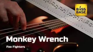 Foo Fighters - Monkey Wrench -  Bass cover with tabs