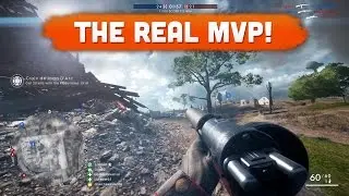 THE REAL MVP! - Battlefield 1 | Road to Max Rank #86