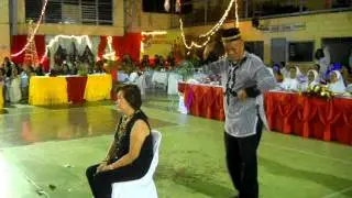 FCIC College Christmas Party - Mayor Carmen Cari and Mr. Eugenio Narra Curacha Number