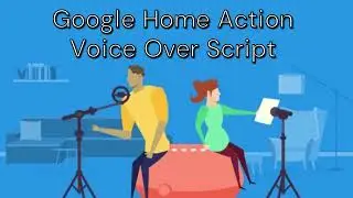 Google Home Action Voice Over Script