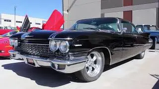 1960 Cadillac on 17in American Racing wheels Classic Torq-Thrust VN515 ( CRAGAR SS 5 Spoke Style)