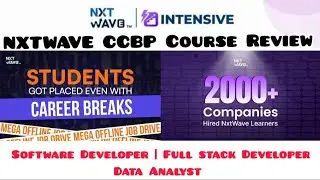 Nxt Wave Intensive 4.0 Course Review | Nxtwave CCBP course Review  | Nxtwave Training & Jobs
