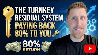 The Turnkey Residual System Paying Back 80% to You 🔑