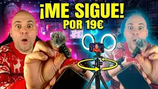 ¡Este Trípode TE SIGUE SOLO! 😱 Probando el Soporte Viral 360° de TikTok (Review Honesta)