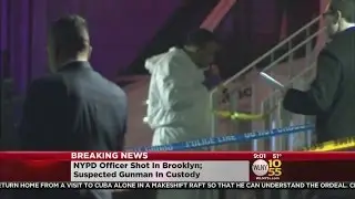 Cop Shot In Brooklyn