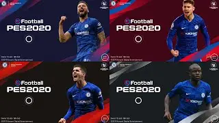 Chelsea FC Startscreen PES 2020 Mobile | 1080p | Platinum Patch PES |