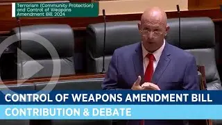 Terrorism & Control of Weapons Amendment Debate