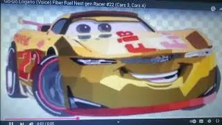 GoGo Logano (Voice) Fiber Fuel Next gen Racer #22 (Cars 3, Cars 4)