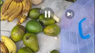 Doing some food shopping in Kingston Jamaica I was so late everything almost done 