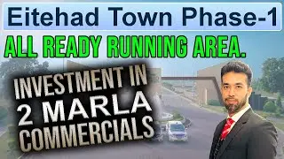 Etihad Town Phase 1 | 2 Marla Commercial Deal | Drone Views | Complete Details of New Deal