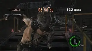 Resident Evil 5 Mercenaries Reunion - Solo - Experimental Facility - 671,355 (Chris Warrior)