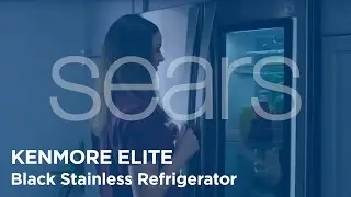 Kenmore Elite - Black Stainless French Door Refrigerator
