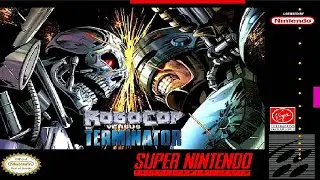 ROBOCOP vs TERMINATOR - SNES - ''ZERADO/DETONADO'' - (GAMEPLAY)