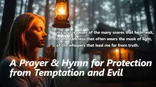 A Prayer for Protection from Temptation and Evil  - Abrigo, #PH33-1, #Lead Me Not Into Temptation
