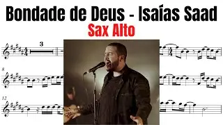 ISAIAS SAAD | BONDADE DE DEUS | partitura para SAX ALTO