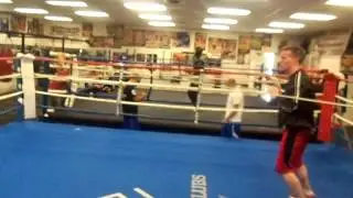 Jamie Kavanagh working drills