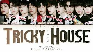 xikers TRICKY HOUSE (Перевод на русский) (Color Coded Lyrics)