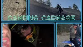 DIRT BIKES AND RC CAR GO HUGE!! Camping vlog first YouTube video. @jakeandthecrookedcrew6810