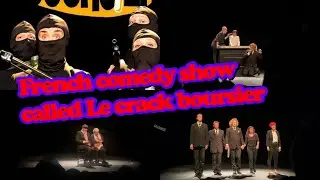 French comedy show called le crack boursier#tibetanvlogger#Dolker in Paris # living in France 🇫🇷