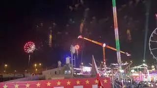 Парк развлечений Global Village. Dubai. UAE. Firework