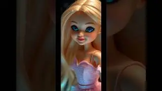 Doll Painted the Moon! #magicalshort  #barbie #fantasy #kidsstories #viralvideos #viralshort
