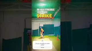 A simple tip to rotate strike. Judge the bounce and play. #cricketcoaching #cricketer #batting