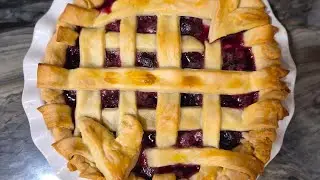 My First Homemade Cherry Pie 🍒🥧 | Baking at 6,700 ft