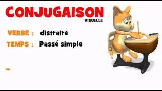 FRENCH VERB = distraire = Pass&eacute; simple