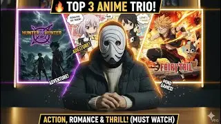 TOP 3 ANIME TRIO ||  ACTION, ROMANCE & THRILL 
