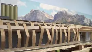 Preparing the Mountain Scene 