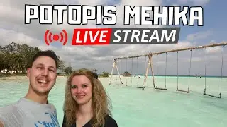 Dežela starodavnih Majev - Potopis Jukatan, MEHIKA (Live Stream)