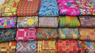 सिर्फ इसी shop पर ऐसे fabric मिलेगे 💥 Latest Lump suit fabric market in delhi chandni chowk