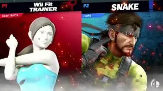 Raiyihn (Snake) vs SuperKernel (Wii Fit Trainer)- Pool D W. Top 8 Qualifier- Blazing Battlefield #7