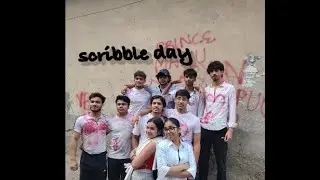 scribble day | scribble day in school | scribble day ideas #scribbling #scribbleday #scribble_art 