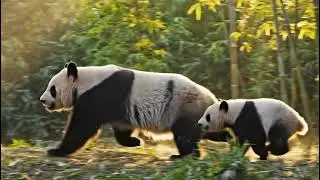 Panda Mother&rsquo;s Brave Escape from the Tiger | True Wildlife Rescue Documentary