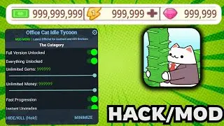 Office Cat Idle Tycoon Hack & Mod APK | Unlimited Gems & Money (iOS/Android)