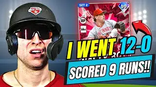 WE SCORE 9 RUNS AND GO FLAWLESS BABY!! MLB The Show 23