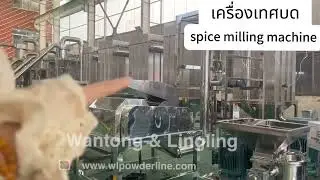 โรงสีค้อน / Hammer pulveriser / spice grinder machine