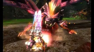 【MH4G】Lv140テオテスカトルを1分で屠る封龍剣部隊
