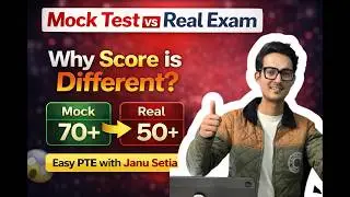 Mock vs Real PTE Score &ndash; The Truth Nobody Tells You || PTE HACKS AND REALITY
