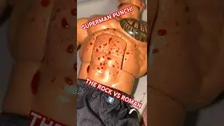 Go check out Roman Vs Rock in a brutal Barbed wire match‼️ #wwe #aewwrestling #wrestling #wwefigures