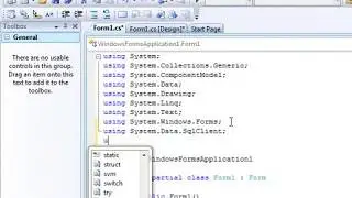 Form Login Visual C# Connect to a Database  SQL Server Part 1