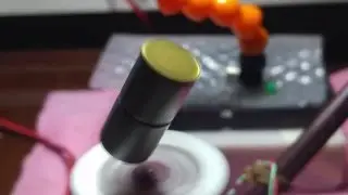 Levitation of a spinning axially long magnet (20160104 235417)