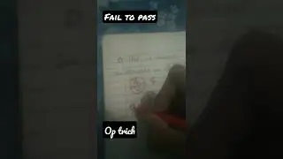 Fail to pass🤘 trick #trending #viral #adarsh m
