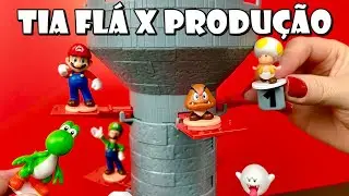 Tia Fl&aacute; X Produ&ccedil;&atilde;o Torre Do Terror Do Mario! Todo Atrapalhado!