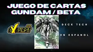 GUNDAM JUEGO DE CARTAS Y LA PAGUINA EXBURST PARA DECKS !!!