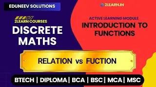 Introduction to Functions | Differentiate Between Relation and Function in Discrete Mathematics