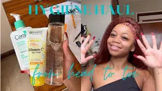 #girltalk : Hygiene Haul | Hair, skin and teeth | South African Youtuber