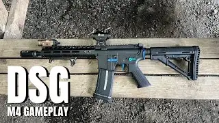 DSG M4 Gameplay @ Mayhem AIRSOFT Killhouse  - @mayhem